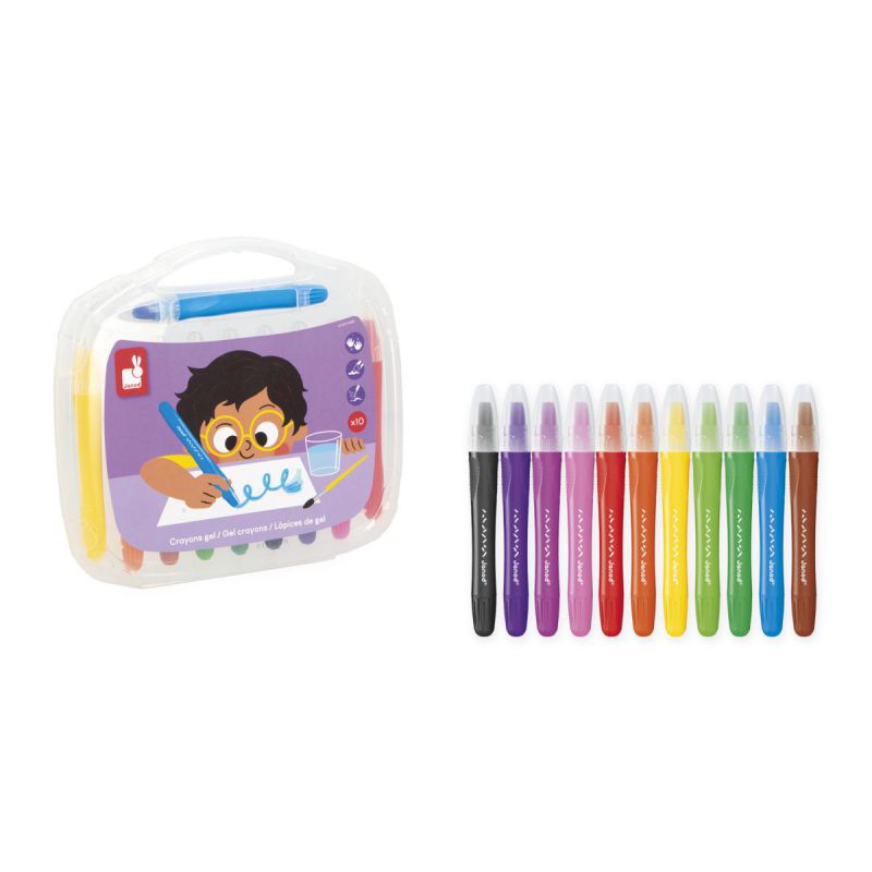 10 Lápices de Gel - Janod