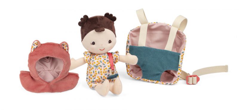 Muñeca con portabebés, Lena - Lilliputiens