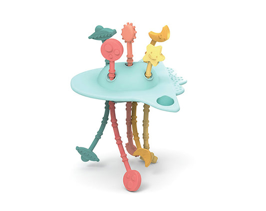 Mordedor sensorial silicona, Rocket - Little L