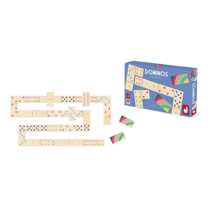 Dominó de madera, Rainbow - Janod