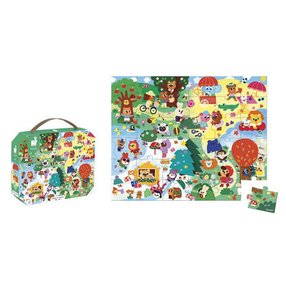 Puzzle Las 4 estaciones 36 piezas - Janod