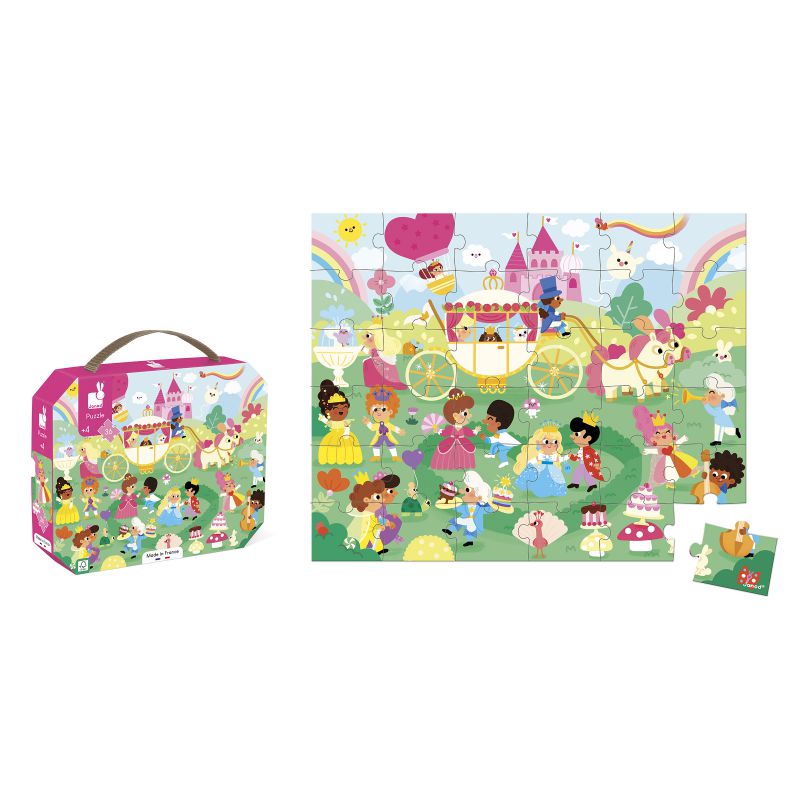 Puzzle Las princesas 36 piezas - Janod