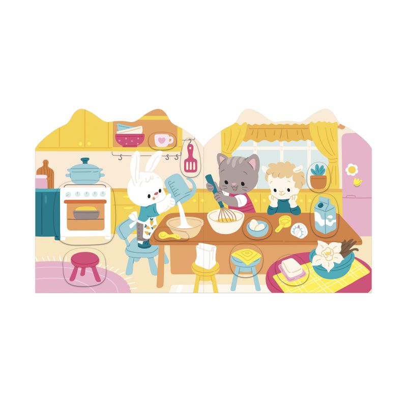 Cuaderno de pegatinas, La Casa - Janod