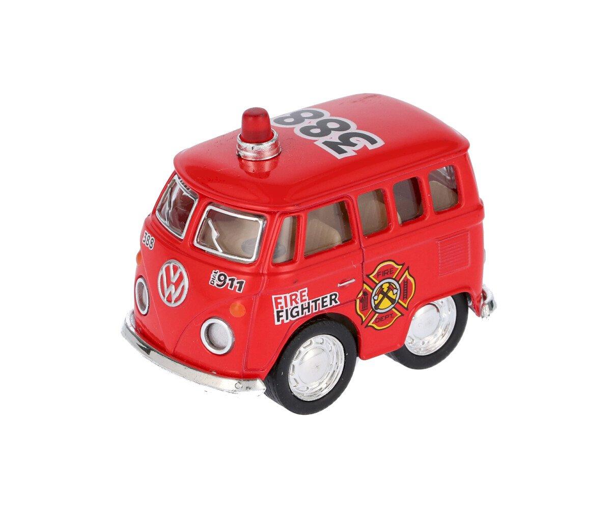 Mini furgoneta bomberos roja