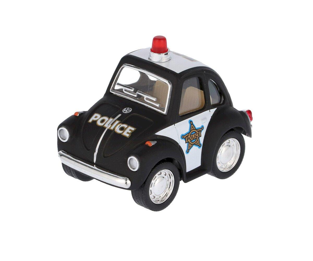 Mini Coche Policía Negro