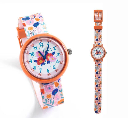 Reloj Flowers - Ticlock by Djeco