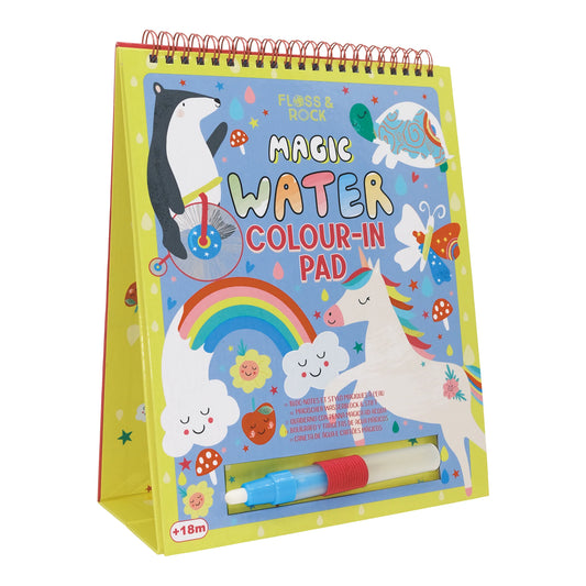 Cuaderno con bolígrafo de agua mágico, Rainbow - Floss & Rock