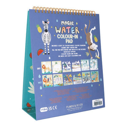 Cuaderno con bolígrafo de agua mágico, Jungla - Floss & Rock