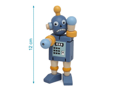 Robot articulado de madera - Kiokids