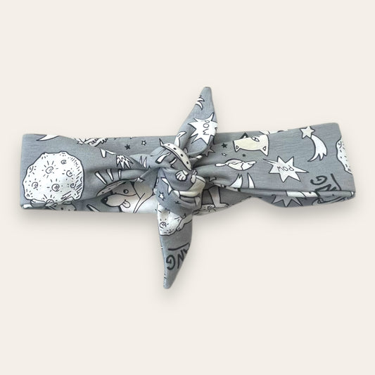 Diadema nudo infantil super héroes, cambia de color con el sol