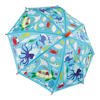 Paraguas cambia de color, Ocean - Floss & Rock