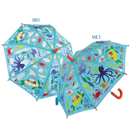 Paraguas cambia de color, Ocean - Floss & Rock