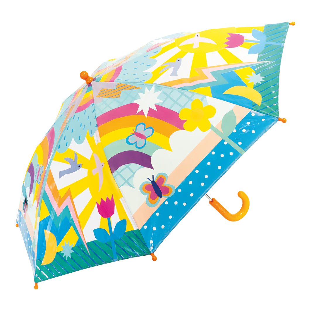 Paraguas +6, cambia de color, Arcoiris - Floss & Rock