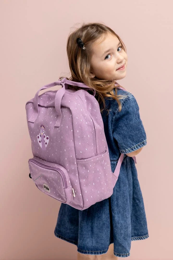 Mochila grande - Mrs. Peacock  - Trixie
