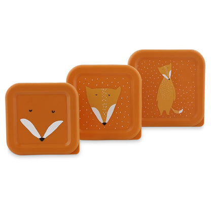 Fiambrera Mr. Fox 3 unidades - Trixie