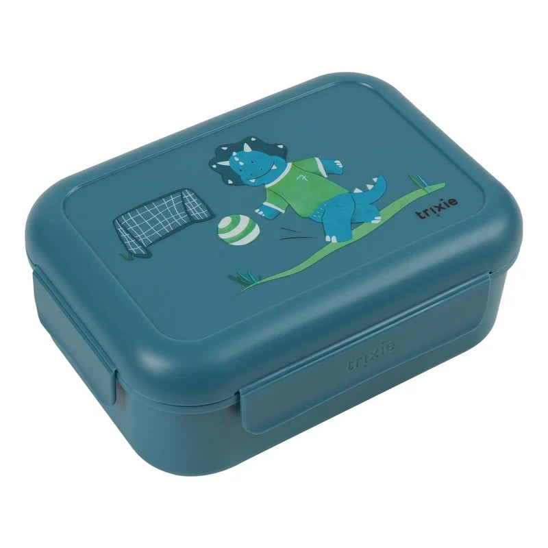 Lunch box con clips, Ballplayer Mr. Triceratops - Trixie