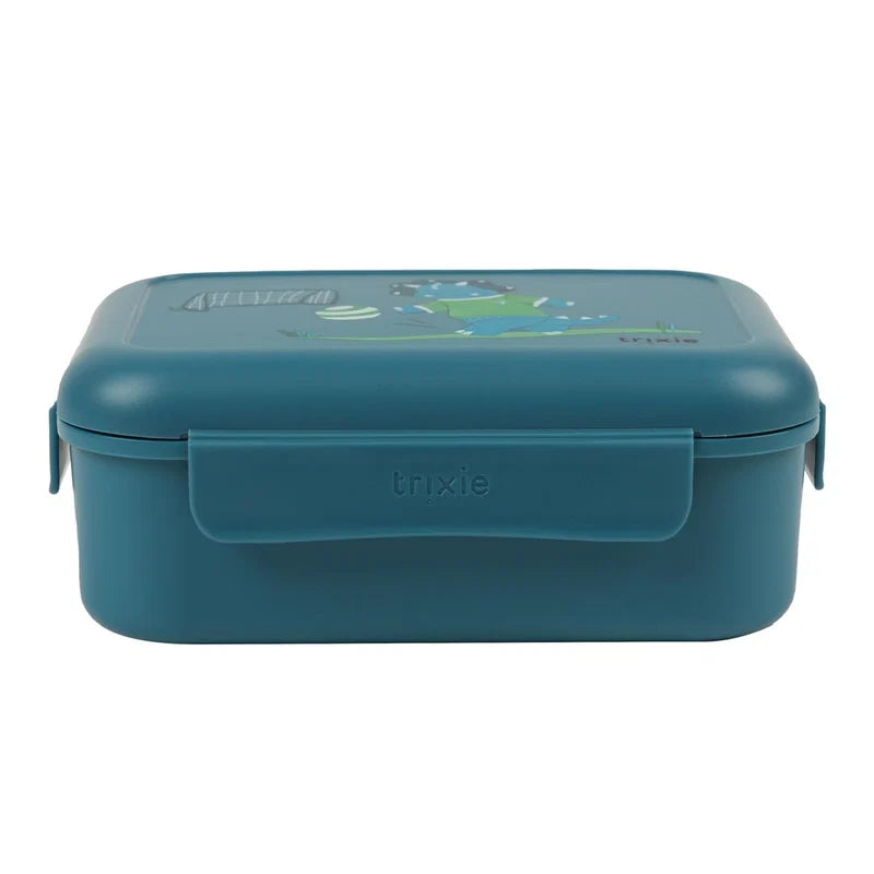 Lunch box con clips, Ballplayer Mr. Triceratops - Trixie
