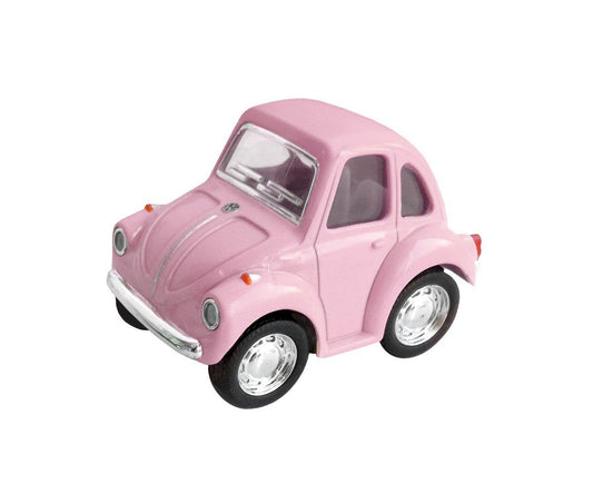 Mini coche Little Beetle rosa