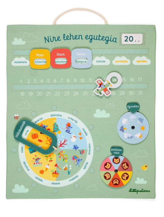 Nire lehen egutegia - Lilliputiens