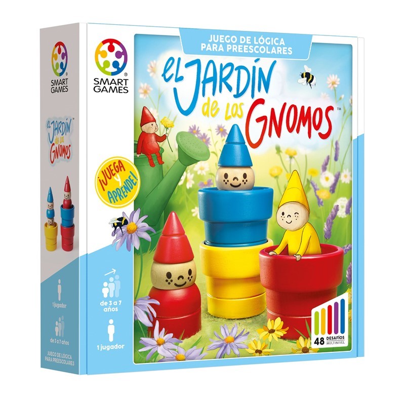 El jardín de los Gnomos, juego de lógica - Smart Games