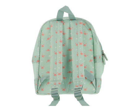 Mochila Infantil Antiarena Crab Sage - Monnëka