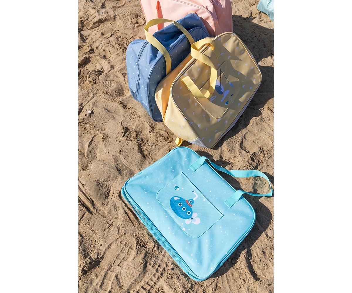 Bolso de Playa con Rejilla Fishes - Monnëka