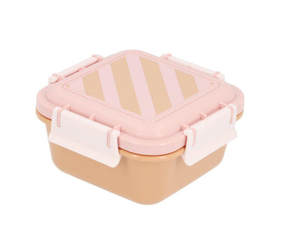 Caja Almuerzo grande Stripes Pink - Monnëka