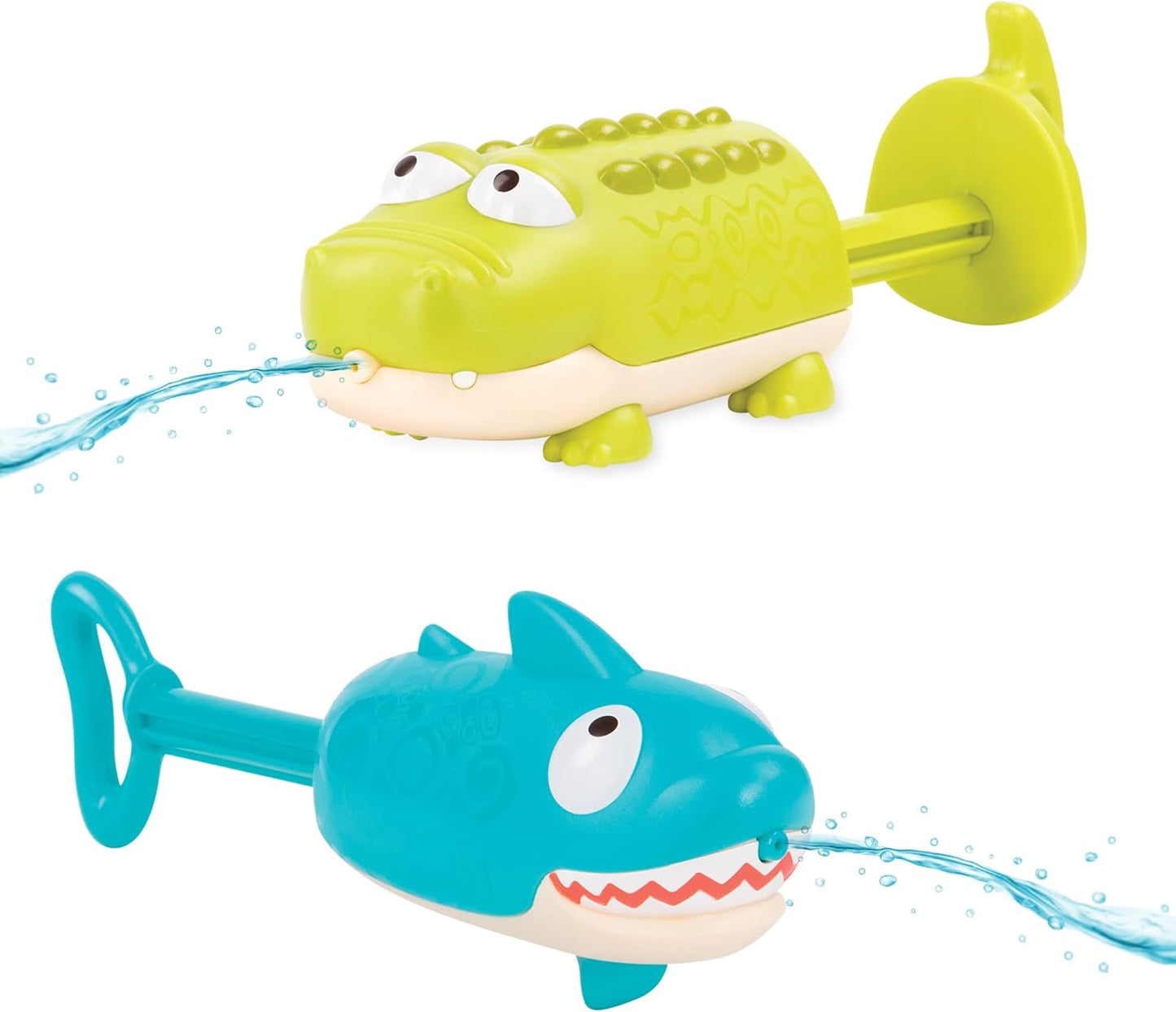 Lanzadores de agua Tiburón y Cocodrilo