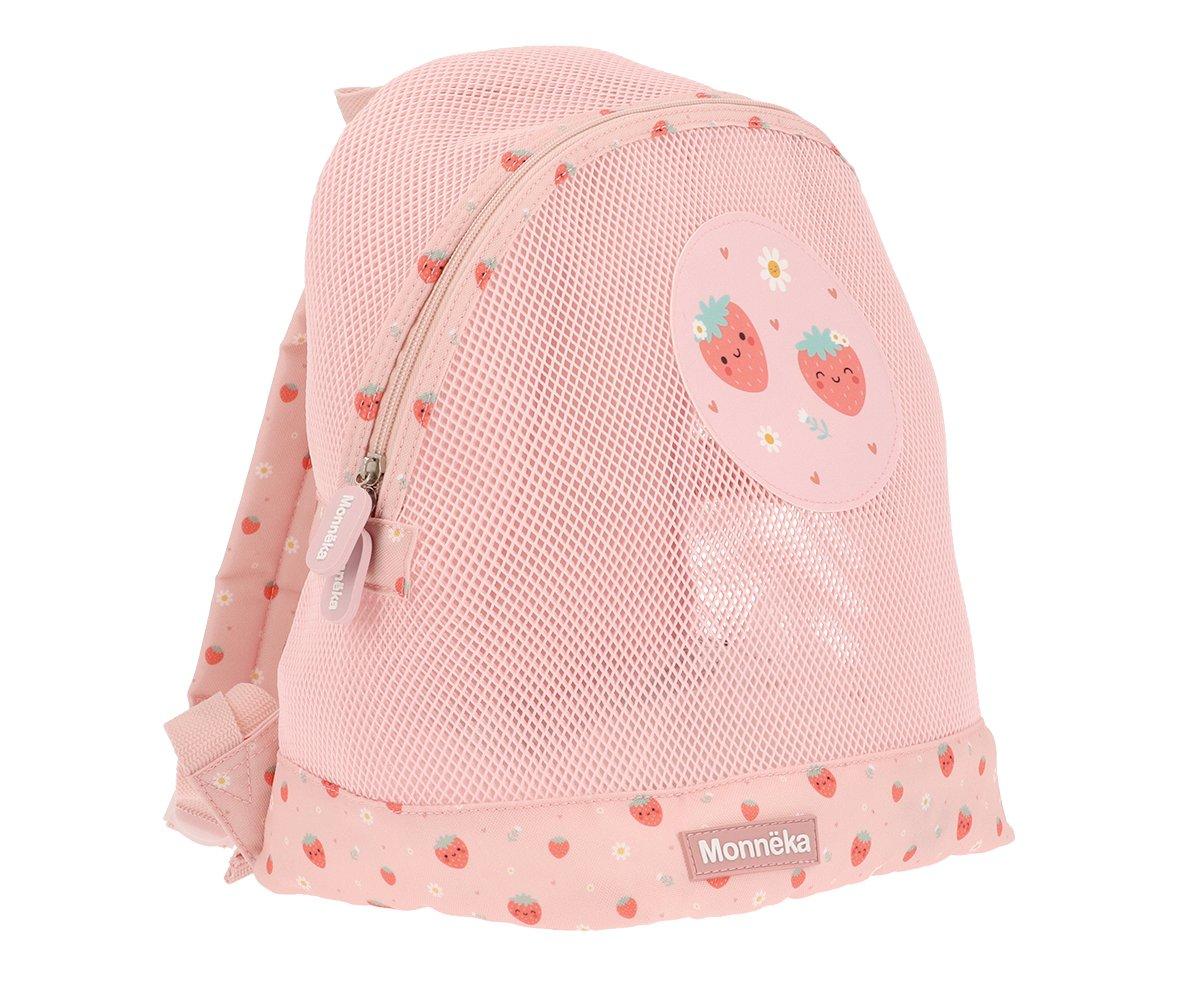 Mochila Infantil Antiarena Strawberries - Monnëka