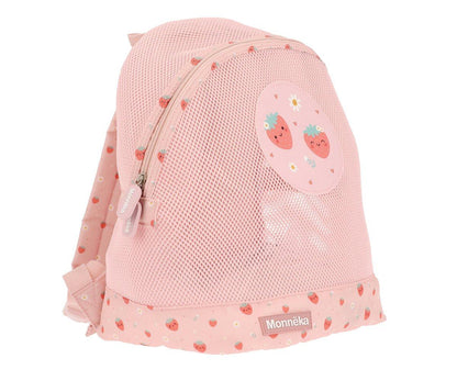Mochila Infantil Antiarena Strawberries - Monnëka