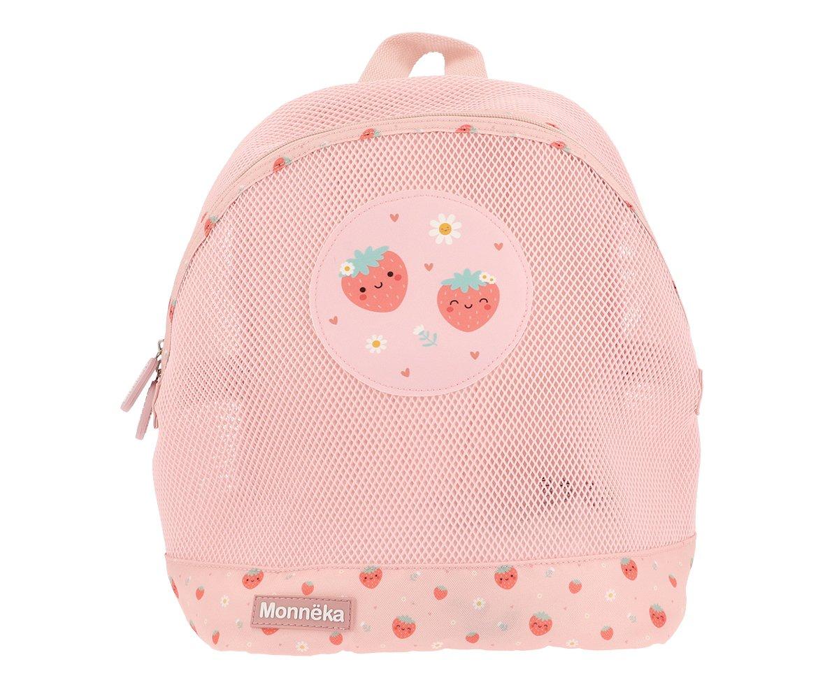 Mochila Infantil Antiarena Strawberries - Monnëka