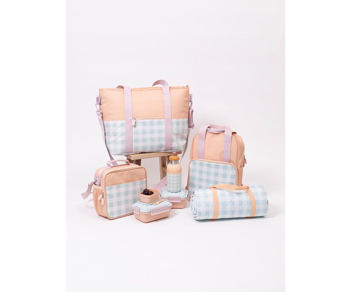 Bolso Nevera Stripes Apricot - Monnëka