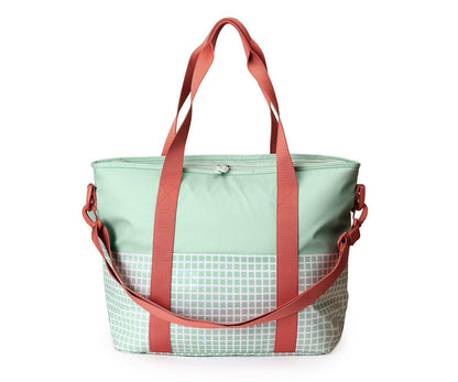 Bolso Nevera Stripes Sage - Monnëka