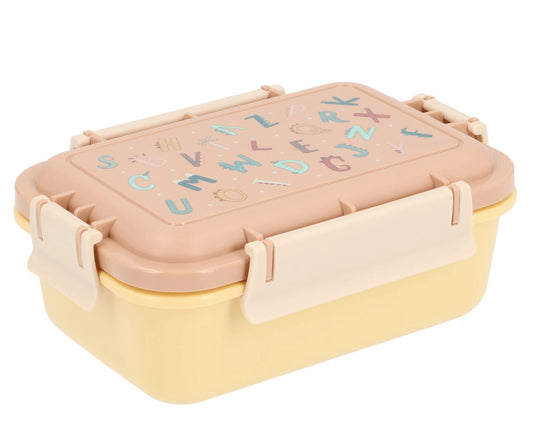 Caja Almuerzo Bento Funny Letters - Tutete