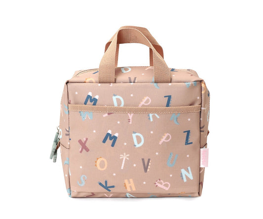 Bolsa Merienda Térmica Funny Letters - Tutete