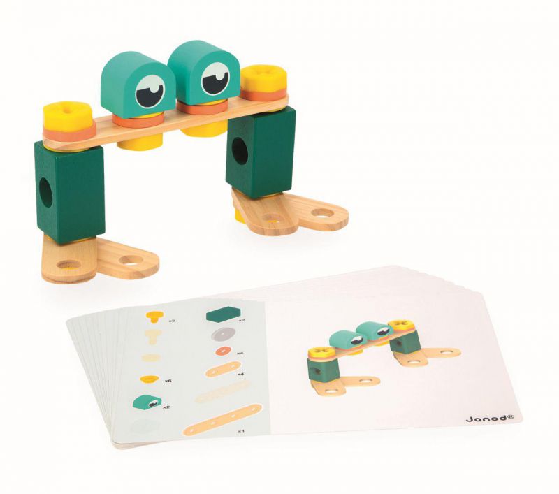 Set construcción 50 piezas, Brico´kids - Janod