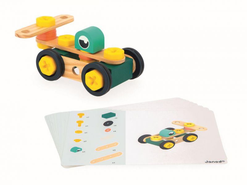 Set construcción 100 piezas, Brico´kids - Janod