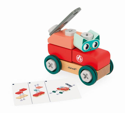 Coche gato bricolaje, Brico´kids - Janod