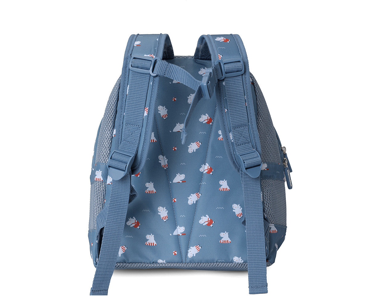 Mochila Infantil Antiarena Hippos - Monnëka