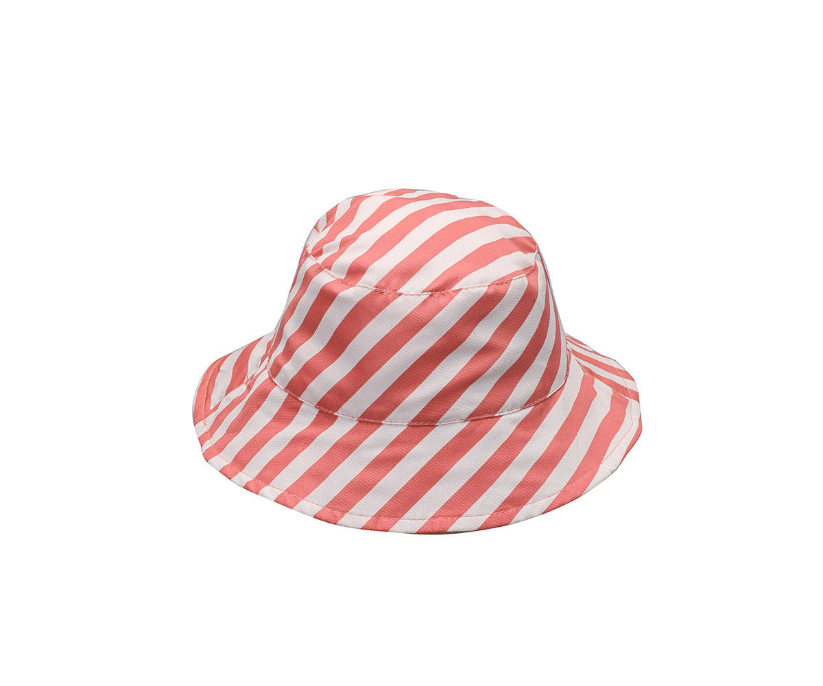Gorro reversible Stripes Bloom & Blush - Monnëka