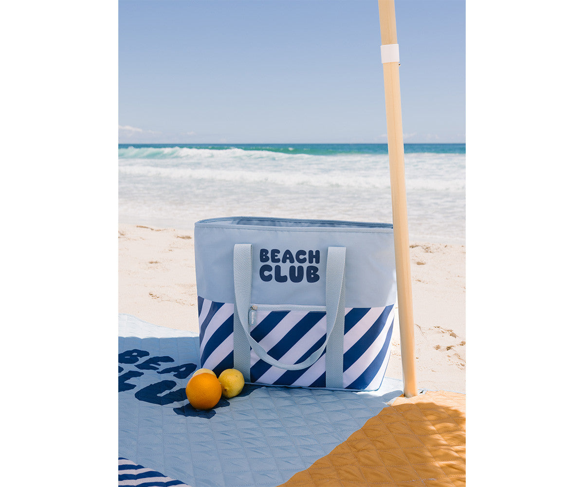 Bolso Nevera Stripes Blue & Beyond - Monnëka