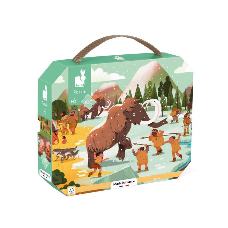 Puzzle Friso Prehistoria 100 piezas - Janod