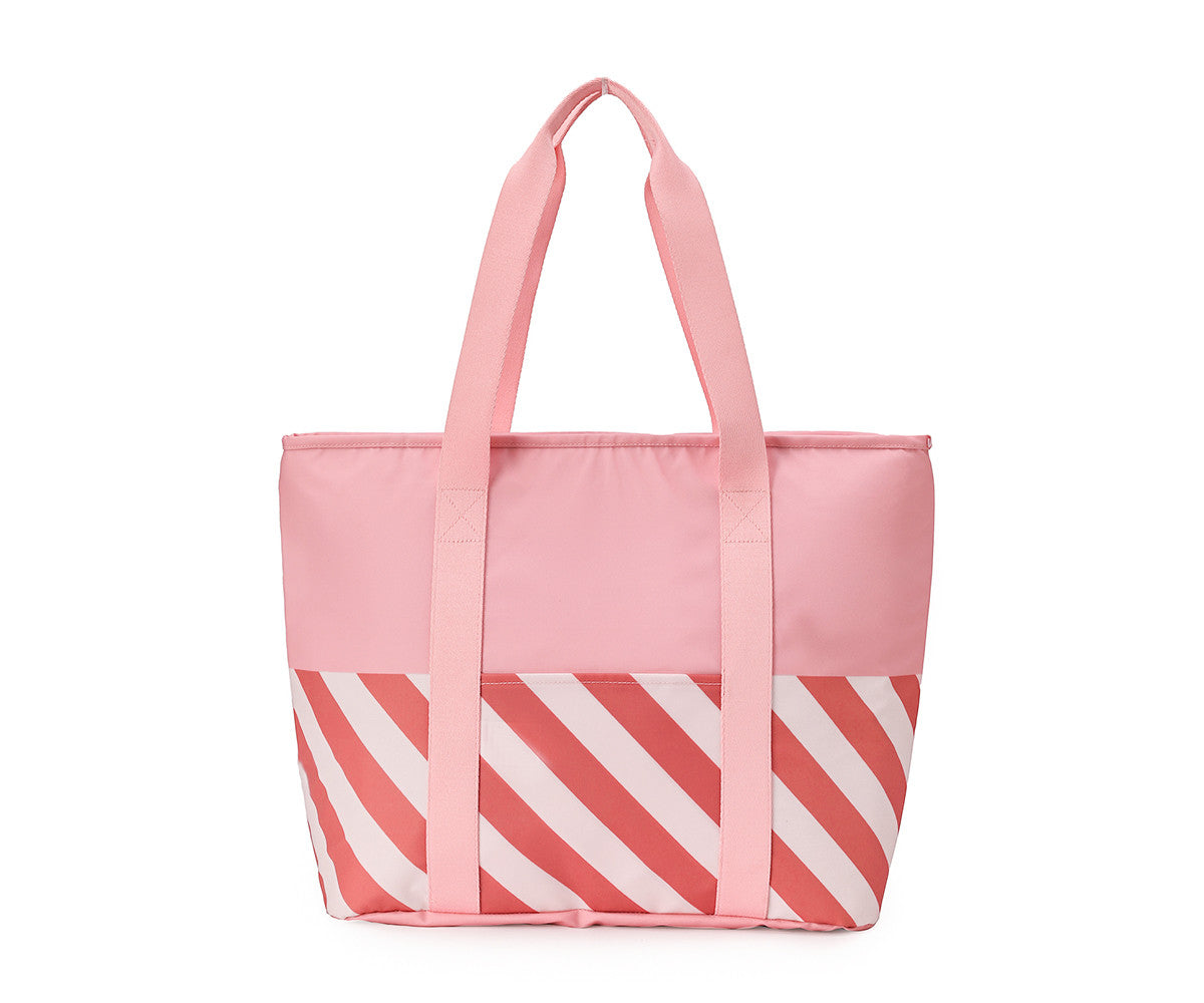 Bolso Nevera Stripes Bloom & Blush - Monnëka