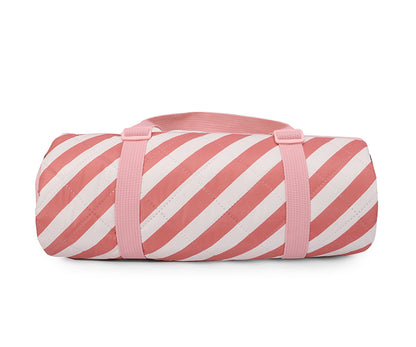 Manta Picnic Stripes Bloom & Blush - Monnëka