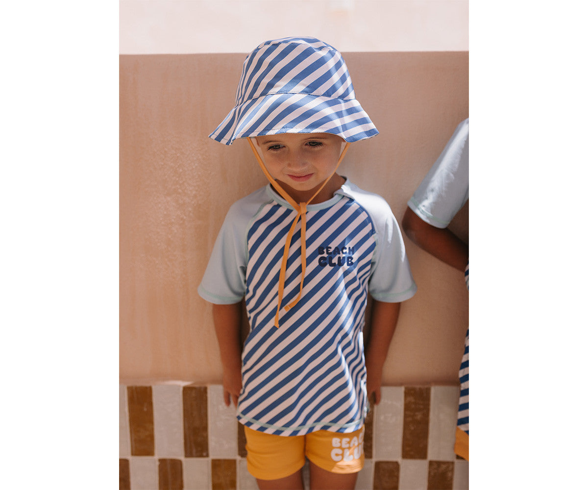 Gorro reversible Stripes Blue & Beyond - Monnëka