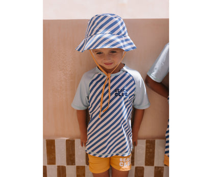 Gorro reversible Stripes Blue & Beyond - Monnëka