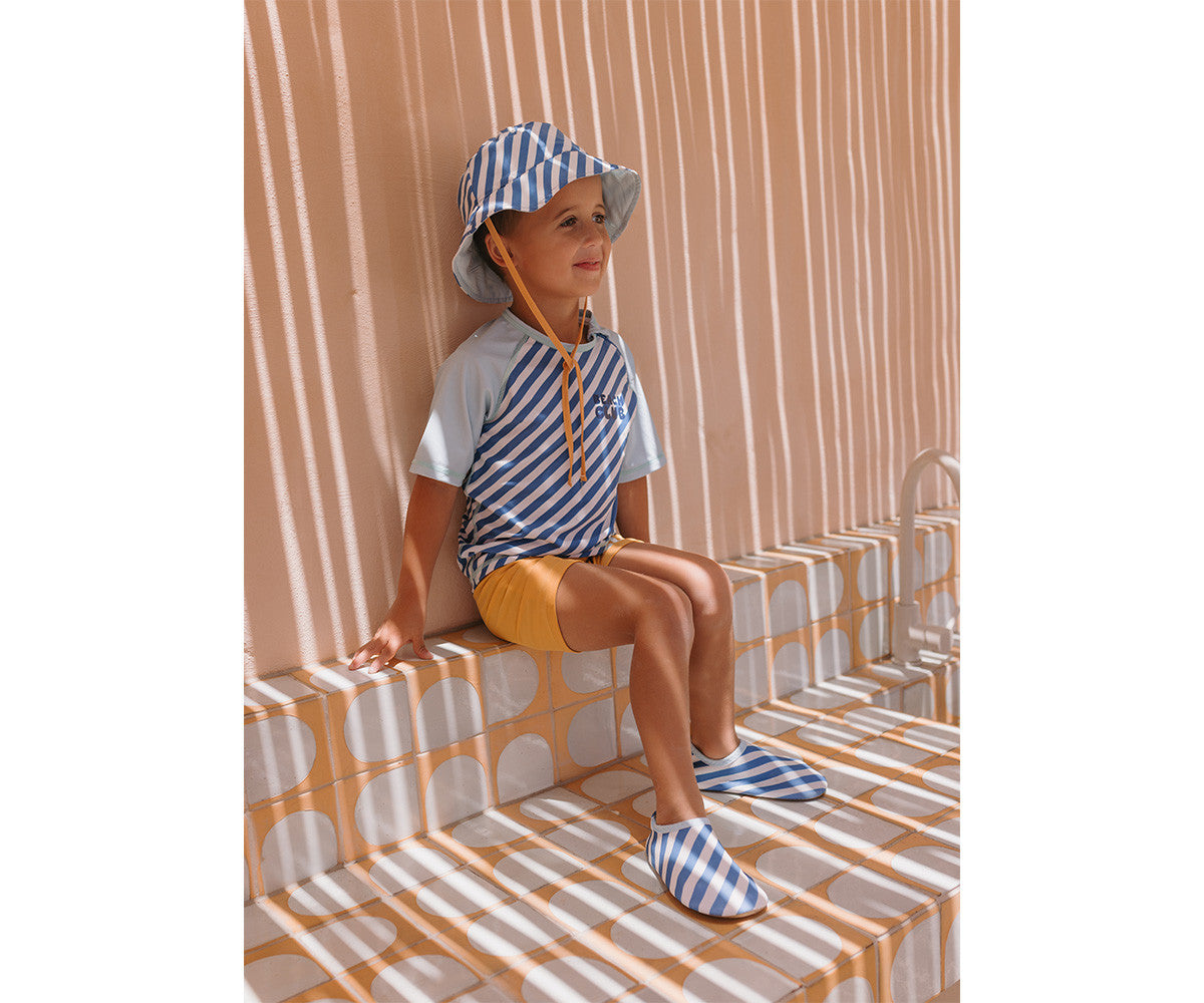 Gorro reversible Stripes Blue & Beyond - Monnëka