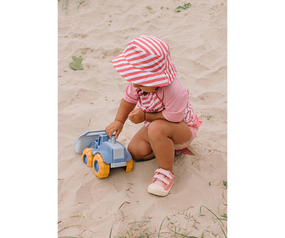 Gorro reversible Stripes Bloom & Blush - Monnëka