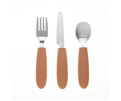 Set de cubiertos Peach Fuzz - KiddiKutter