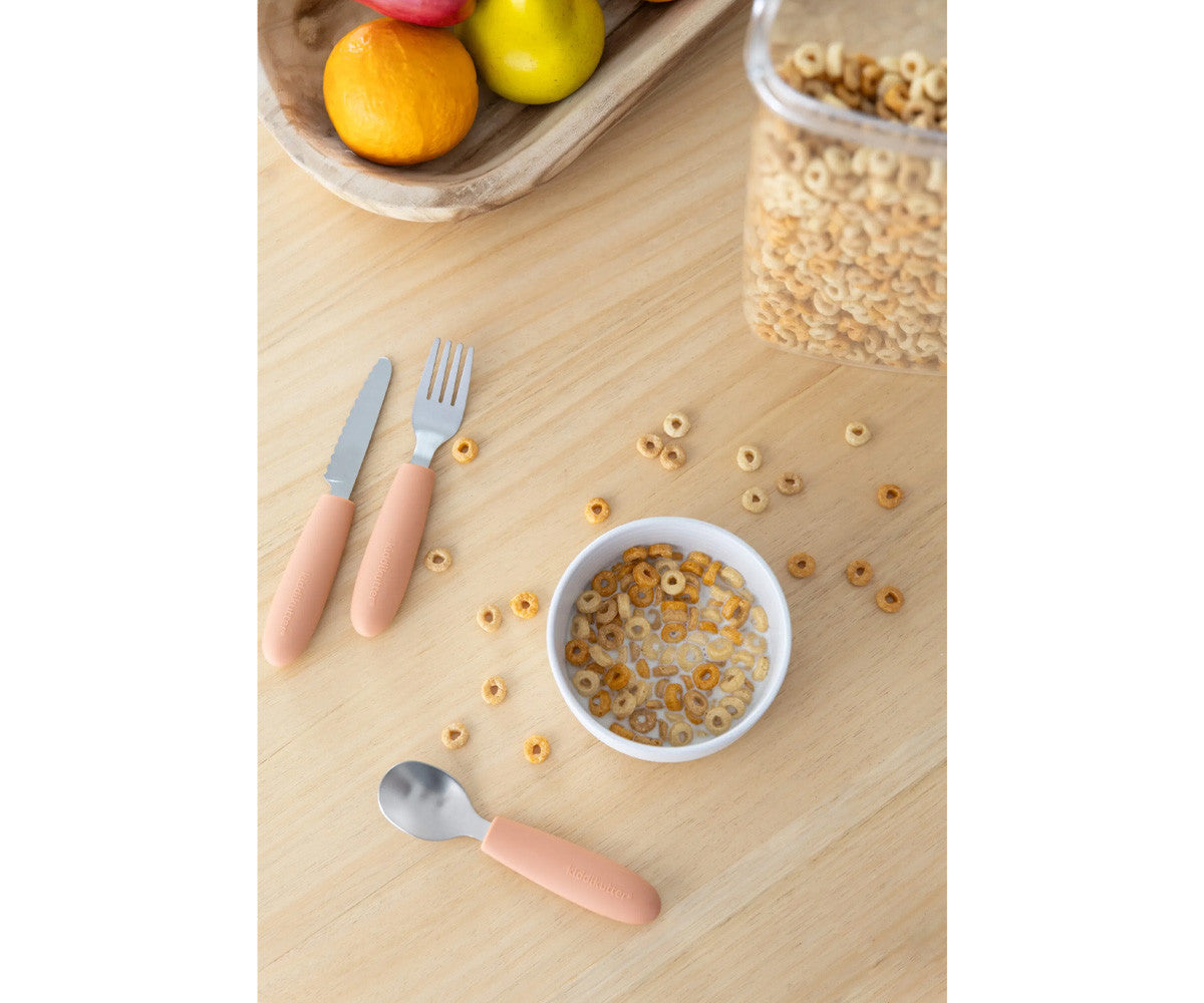 Set de cubiertos Peach Fuzz - KiddiKutter
